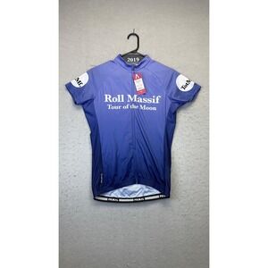 Primal Roll Massif Tour of the‎ Moon Jersey Womens Medium Blue 2019 Cycling Bike